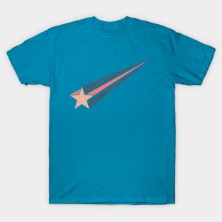 blue and orange Star fall T-Shirt